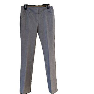 Small Size 2 Tall Women's Dress Pants Amanda + Chelsea Gray NWT